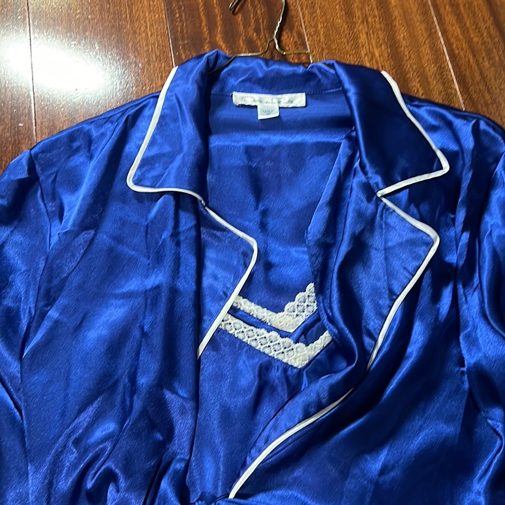 Oscar de la renta pajama set never worn . Tank , pants and robe
